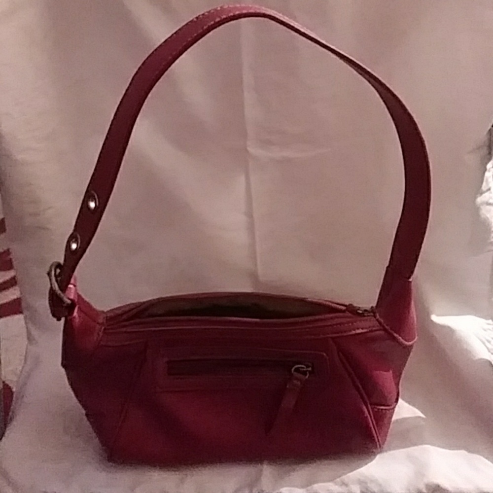 Pinkish/red purse by Villager